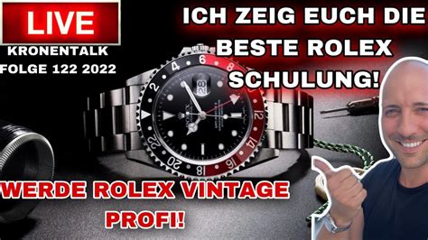 rolex schulungen